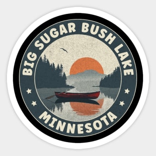 Big Sugar Bush Lake Minnesota Sunset Sticker